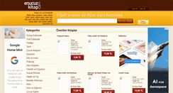 Desktop Screenshot of enucuzkitap.com